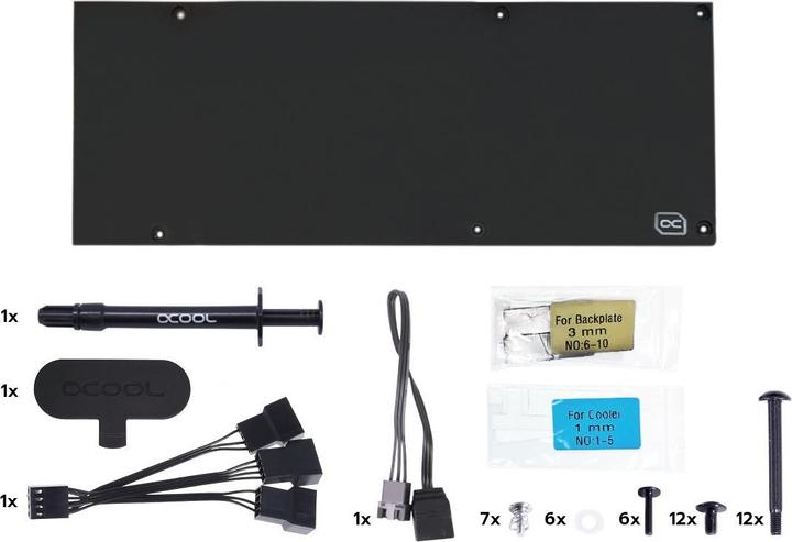 Produktbild Alphacool Eiswolf 2 GPU AIO 360mm Radeon RX 6800/6800XT/6900 Reference Design mit Backplate