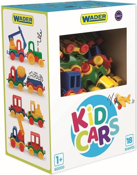Actual product image Wader Kid Cars Autka, różne rodzaje (210577)