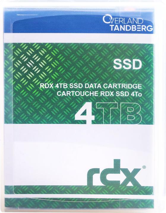 Produktbild Tandberg Data RDX-Medium (SSD) 8886-RDX 4 TB 1 Stück (RDX (SSD), 4000 GB)
