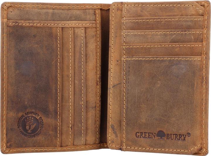 Produktbild Greenburry Vintage Ausweisetui RFID Leder 9 cm