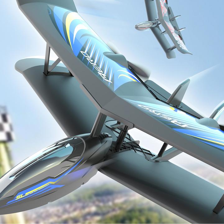 Actual product image Silverlit Biplane Bi-Wing Evo