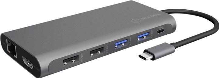 Produktbild Icy Box IB-DK4050-CPD (USB-C, 12 Ports)