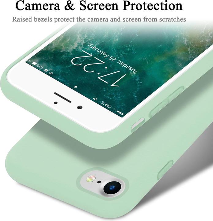 Produktbild Cadorabo TPU Liquid Silicone Case Cover (Apple iPhone 7, Apple iPhone SE (2nd Gen))