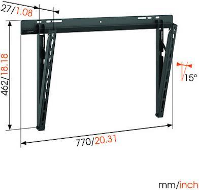 Produktbild Vogels Wall 1315, neigbar, 70kg (Wand, 70 kg)