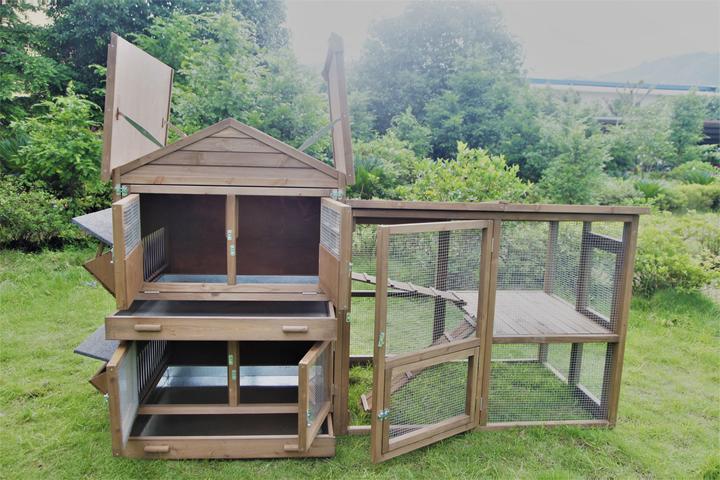 Produktbild Pet Homes Animal Farm Kaninchenstall isoliert