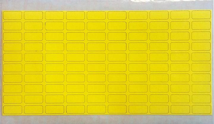 Actual product image Brady FOGLI ETICH.10 X 20 CONT., Etikettenbogen mit Rahmen, 10 x 20 mm (2000 Etiketten)