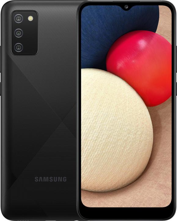 Samsung Galaxy A02s UE (32 GB, Nero, 6.50", Doppia SIM, 13 Mpx, 4G)