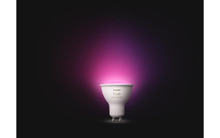 Image du produit Philips Hue White & Color Ambiance BT (GU10, 5.70 W, 350 lm, 1 x, G)