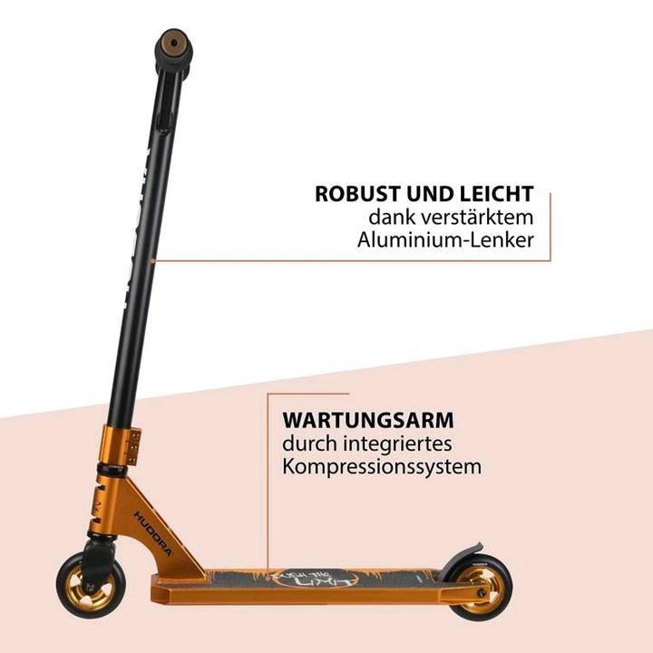 Actual product image Hudora Stunt Scooter Scooter XR-25 - Gold