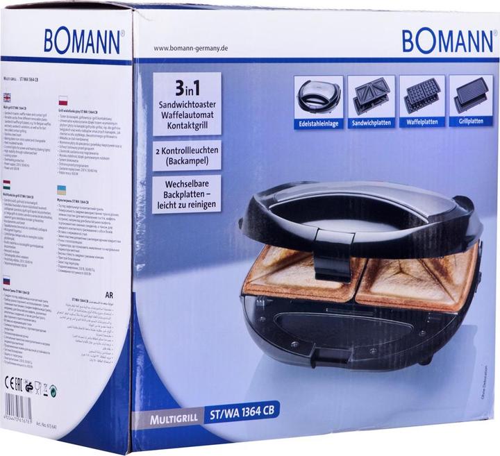 Image du produit Bomann Machine à sandwich ST