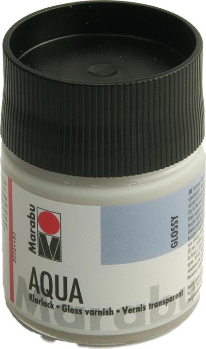 Produktbild Marabu Klarlack auf Wasserbasis 50 ml transparent (Aqua-Farbe, 50 ml)