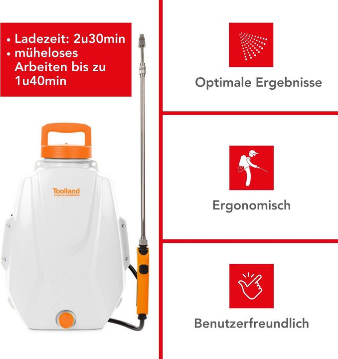 Actual product image Garden Lights Battery Powered Backpack Pressure Sprayer - 12 L (12 l)