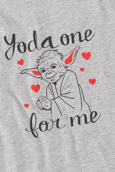 Produktbild Star Wars Yoda One For Me TShirt Valentinstag (XL)