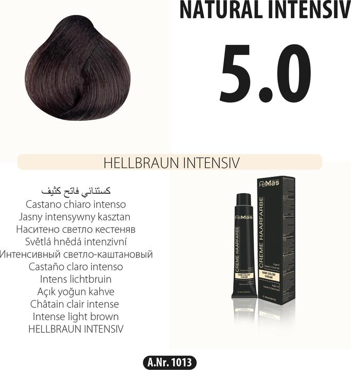 Produktbild FemMas (6) Haarfarbe Dunkelblond 100ml (Dunkelblond)
