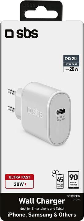 Produktbild SBS Power-Delivery-20-W-Ladegerät (20 W)