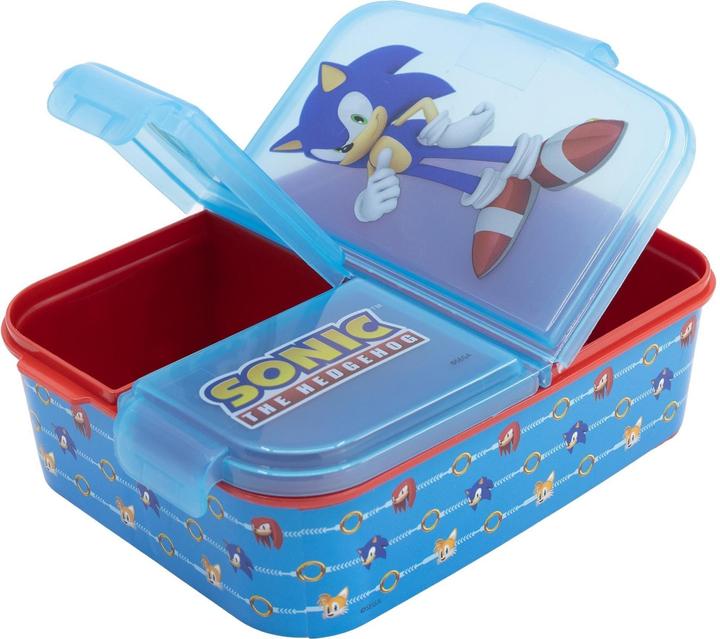 Actual product image Stor Sonic Speed - Lunchbox mit Fächern