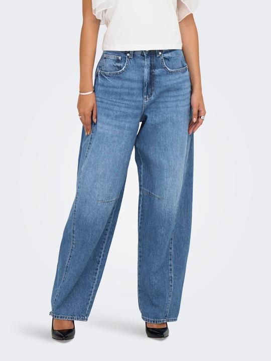 Immagine prodotto Only ONLHORSESHOE Mittlere Taille Barrel Fit Jeans Jeans mit weitem Bein (W31/L32)