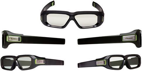 Produktbild NVIDIA GeForce 3D Vision 2 Kit, Brille + USB-Controller