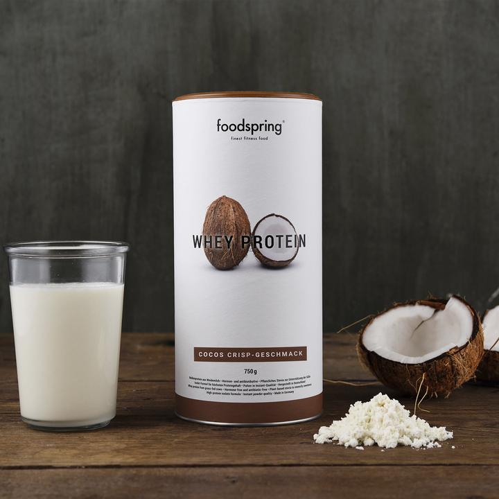 Produktbild Foodspring Whey Protein (Kokos, 1 Stk., 750 g)
