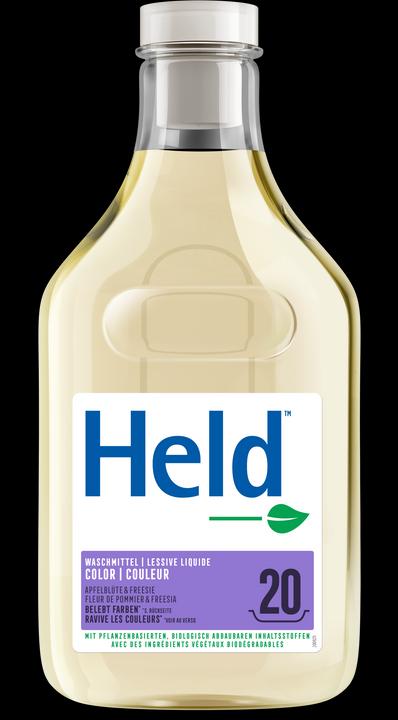 Actual product image Held Color (20 Washing cycles, Liquid detergent)