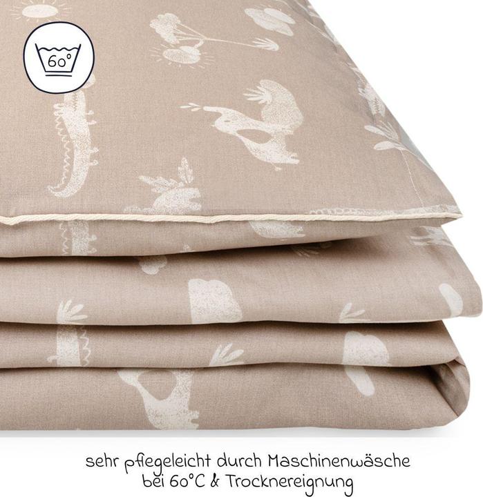 Produktbild Julius Zöllner Kinderbettwäsche Organic Jungle Dream 100 x 135 + 40 x 60 cm
