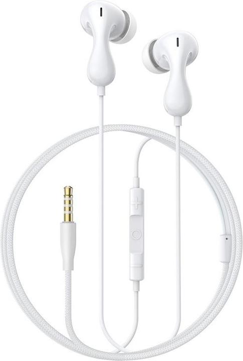 Actual product image Baseus Encok HZ20 Kopfhörer Kabelgebunden im Ohr Anrufe/Musik Weiss (Cable)