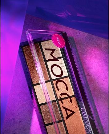 Actual product image Catrice The Hot Mocca Eyeshadow Palette (Brown)