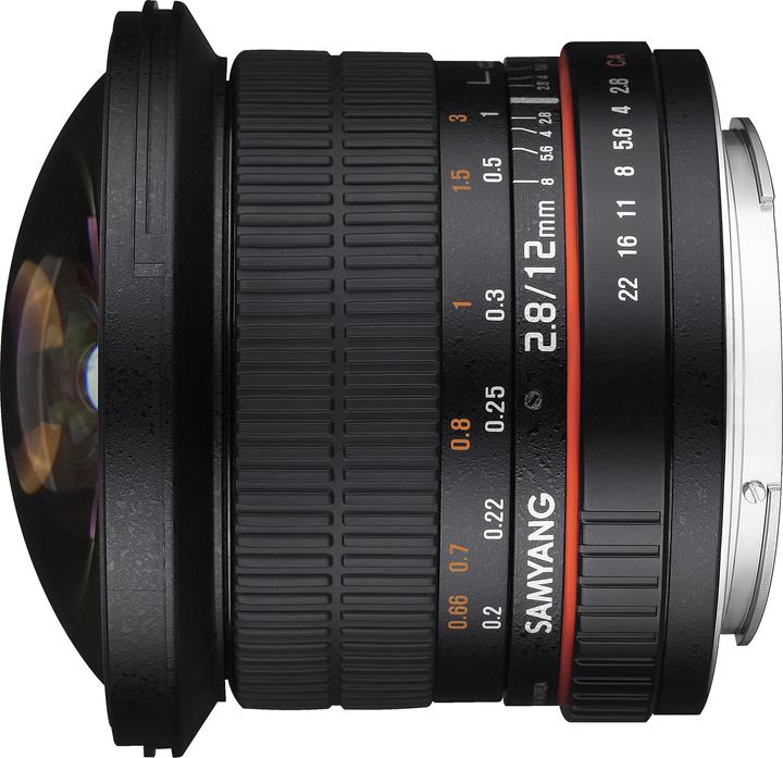Immagine prodotto Samyang 12mm f/2.8-22 MFT (Micro Four Thirds, Full-frame)