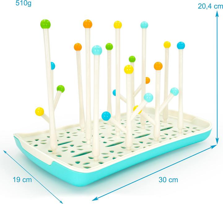Produktbild Intirilife Abtropfgitter Trockenständer für Babyflaschen
