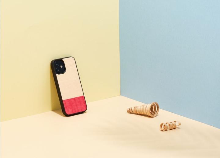 Actual product image Man.Wand &WOOD case for iPhone 12 mini miss match juodas (Apple iPhone 12 mini)