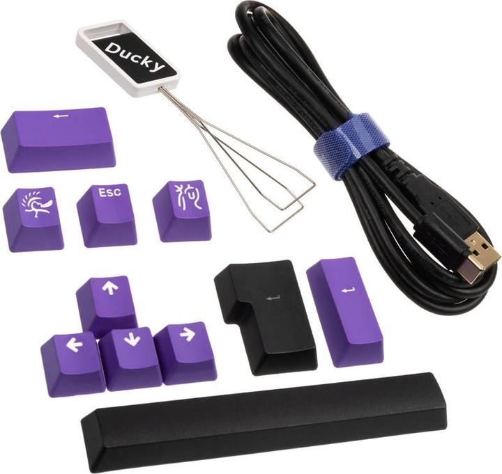 Actual product image Ducky One 2 PBT (DE, Cable)