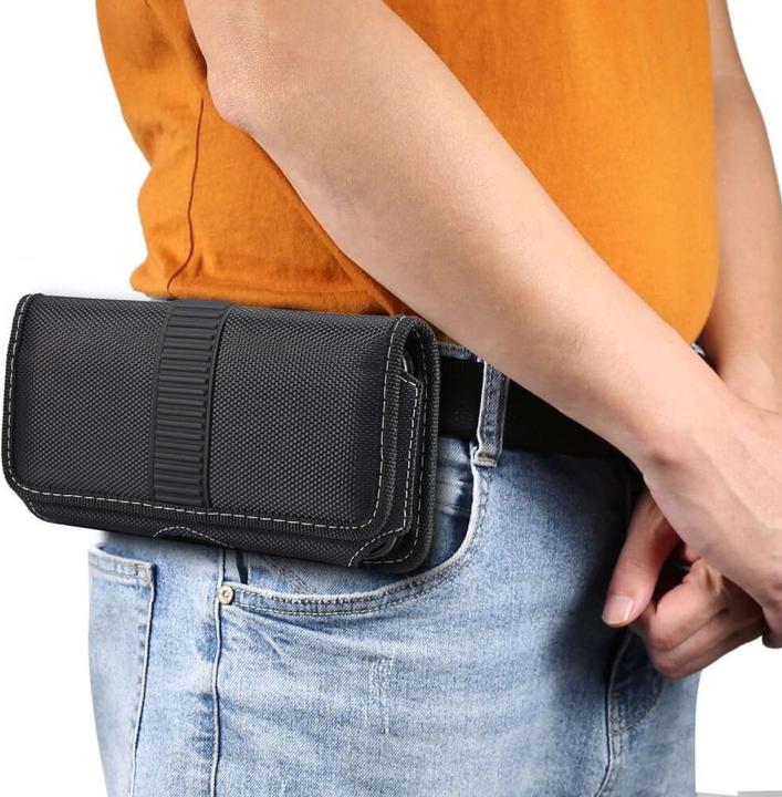 Immagine prodotto Cover-Discount Borsa da cintura orizzontale in Oxford con clip / XL