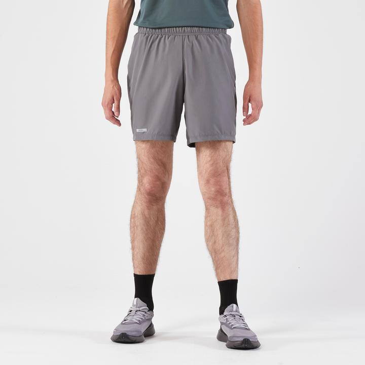 Produktbild Kalenji Laufshorts Herren - Run 100 dunkelgrau (L)