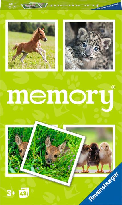 Actual product image Ravensburger Animal Baby Memory (German)