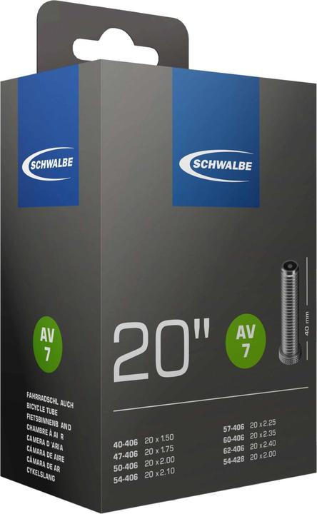 Produktbild Schwalbe Av7 (Schrader (AV), 20", 40 mm)