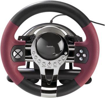 Produktbild Hama Racing Wheel Thunder V5 fuer PS3 (PS3, PC)