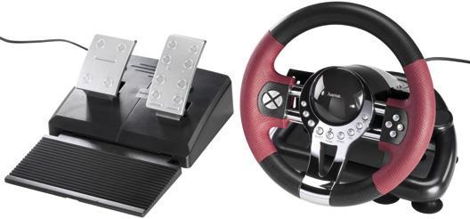 Produktbild Hama Racing Wheel Thunder V5 fuer PS3 (PS3, PC)