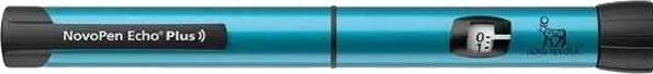 Produktbild Novopen Echo Plus Injektionsgerät blau (n) (Insulinspritze)