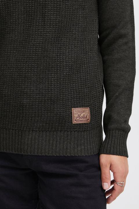 Actual product image Solid Tommy Men's Knitted Pullover (L)