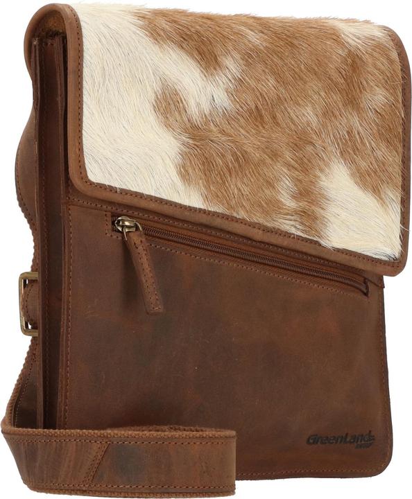 Immagine prodotto Greenland Nature Naturale Borsa a tracolla combinata in pelle 26 cm