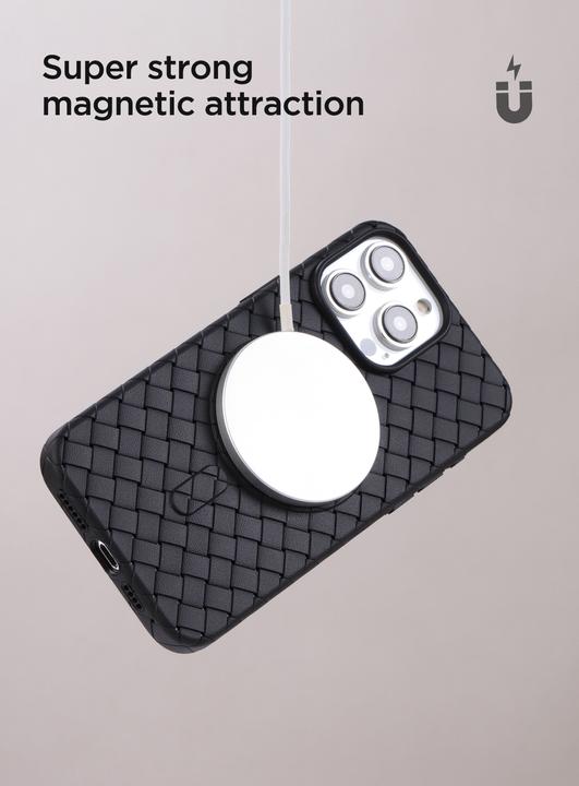 Image du produit Joyroom Étui de protection magnétique pour téléphone JR-BP005 pour iPhone 15 (noir) (Apple iPhone 15)