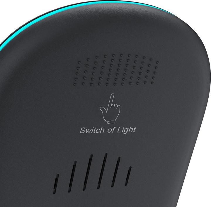 Image du produit Hama Chargeur à induction Kit sans fil "QI FC15S", Anthracite (15 W)