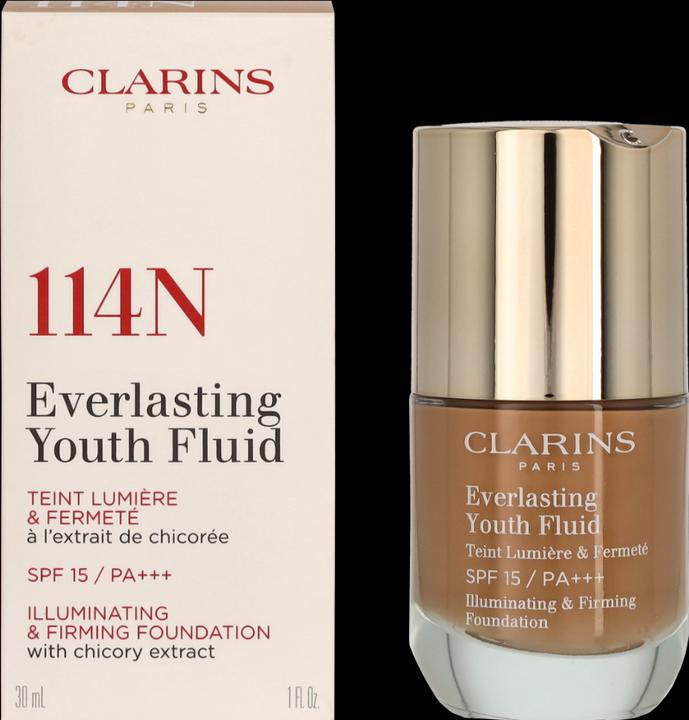 Immagine prodotto Clarins Fluido Giovinezza Eterna n. 113 - Cappuccino (114 Cappuccino)