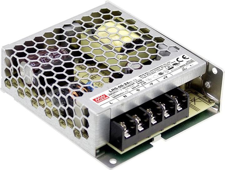 Actual product image MeanWell Power Supply Switch Mode 5V 50W