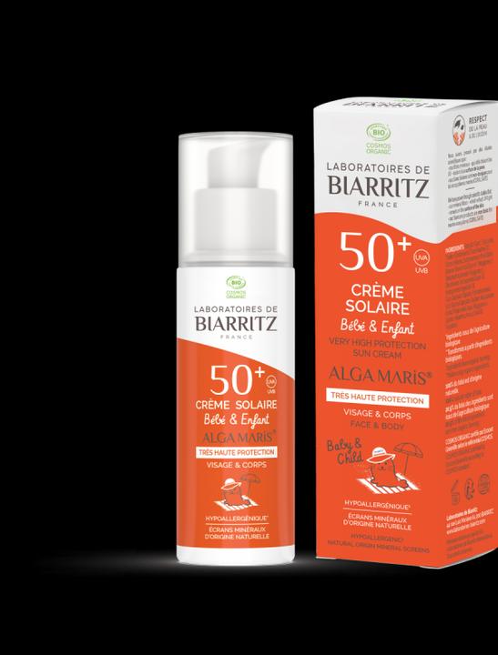 Image du produit Laboratoires de Biarritz Alga Maris (Crème solaire visage, SPF 50, 50 ml, 88 g)