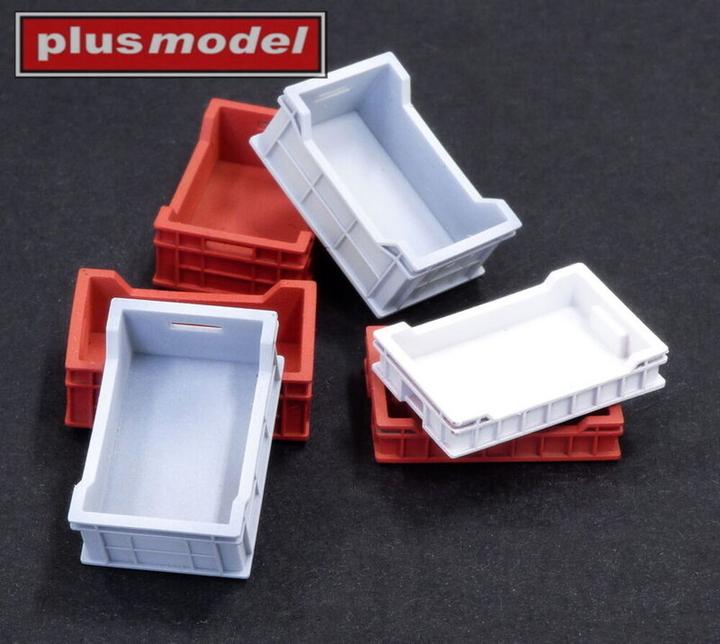 Actual product image Plus Model Plastic crates