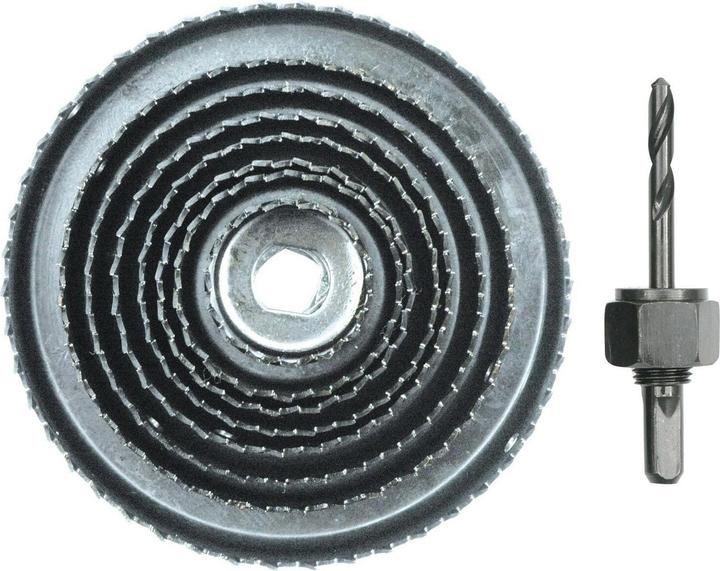 Image du produit Toya Jeu de mèches à bois 9 pcs. (127 mm, 67 mm, 102 mm, 76 mm, 51 mm, 57 mm, 38 mm, 89 mm)