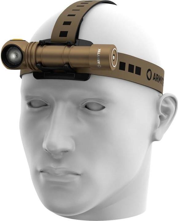 Produktbild ArmyTek Wizard C2 Pro Sand White LED Taschenlampe mit Gürtelclip akkubetrieben 2500lm 115g (11.20 cm, 2500 lm)