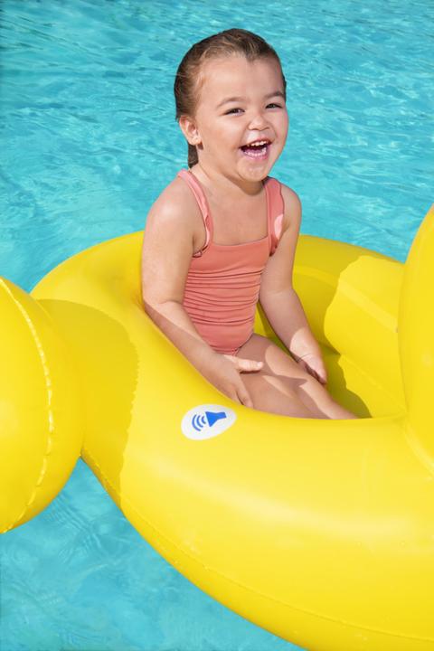 Actual product image Bestway 34151 Float for babies yellow children boat