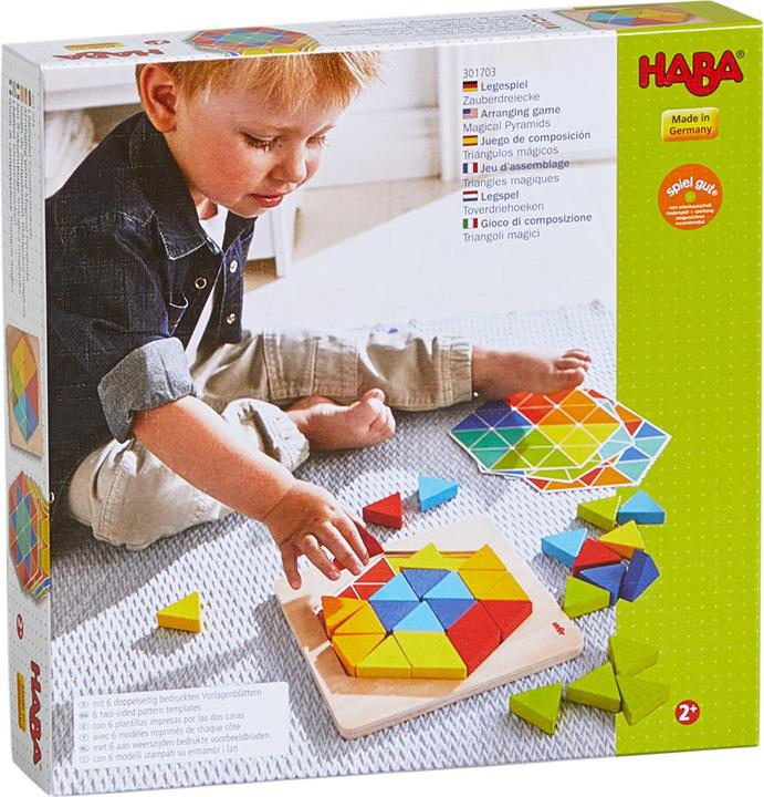 Actual product image Haba Magic triangles (German)